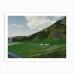 Aerial View Of Iceland Art Print