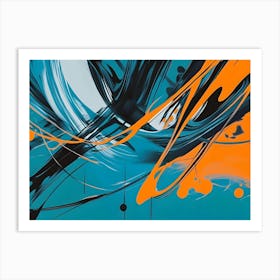 Abstract Painting 338 Art Print