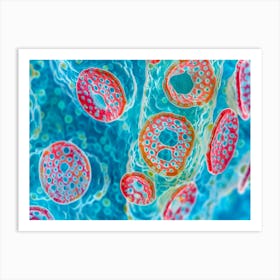 Cell Structure 1 Art Print