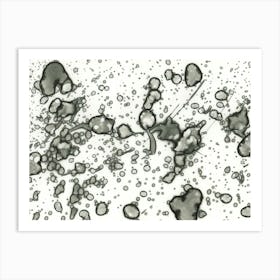 Japanese Ink Blot Art 2 Art Print