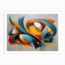 Abstract Painting 10 Art Print