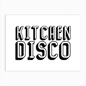 Kitchen Disco Art Print