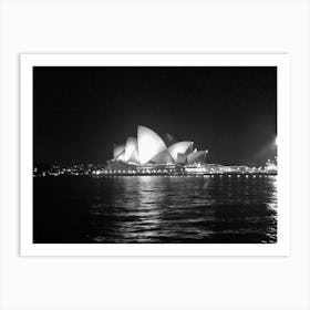 Sydney Opera House - B&W Edition Art Print