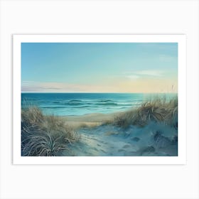 Sand Dunes 10 Art Print