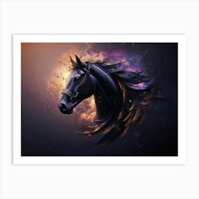 Horse Head 3 Art Print