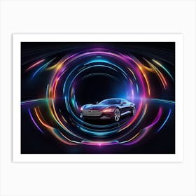 Mercedes-Benz Gls Art Print