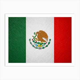 Mexico Flag Art Print