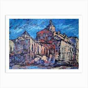 Valladolid Old Church Art Print