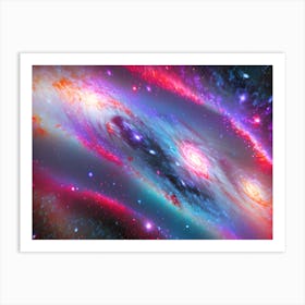 Nebula Nexus Art Print