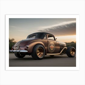 Funny Car Art Print