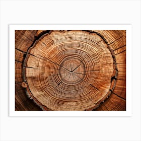 Tree Trunk Art Print