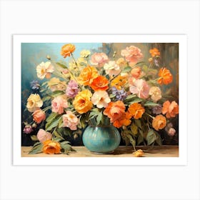 Vase Of Flowers 3 Art Print