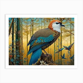 Bird In The Forest Art Print