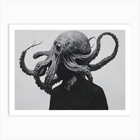 Octopus Head 3 Art Print