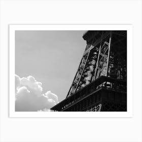 Eiffel and Cloud - Paris France Art Print