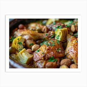 Chicken And Artichoke Stew 7 Art Print