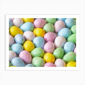 Colorful Easter Eggs 5 Art Print