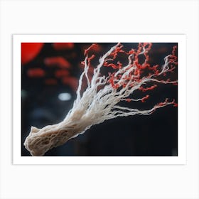 Fungus Red Art Print