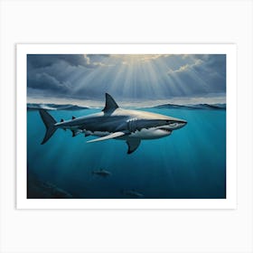 Great White Shark 5 Art Print