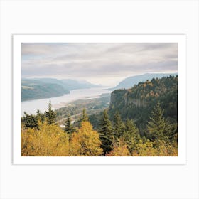 Mountain Overlook Art Print