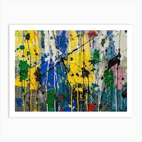 Abstract Painting 1054 Art Print