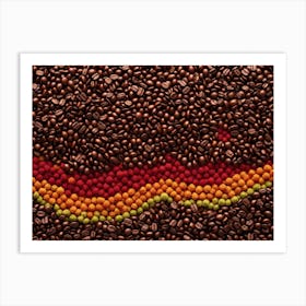 Coffee Beans 15 Art Print