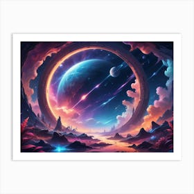 Spacescape Art Print