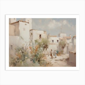 Village In Spain Art Print