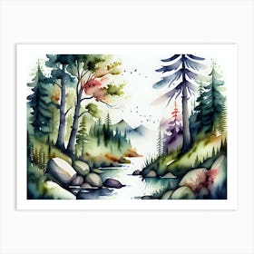 Waterway Art Print