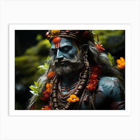 The 1st Awareness - AUM NAMAH SHIVAYA Art Print