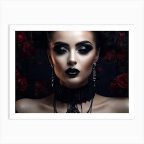 Ai Of Aesthetic Cosmetology Female Body Care Gothic 022202 Art Print