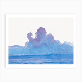 By The Sea Background, Oil Painting, Piet Mondrian Art Print