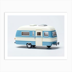Toy Car Blue Camper 3 Art Print