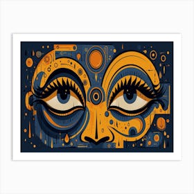 Eye Of The Gods 6 Art Print