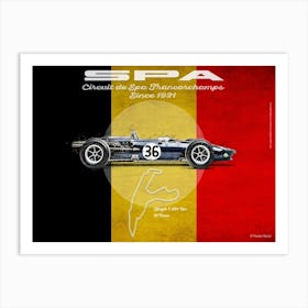 Spa Eagle Weslake Landscape Art Print