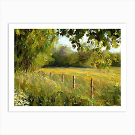 Field Of Flowers Art Print