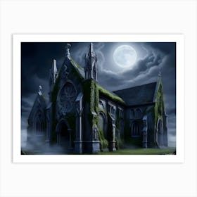 Gothic Church 1 Art Print