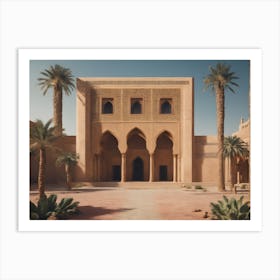 Arabic architectural 8 Art Print