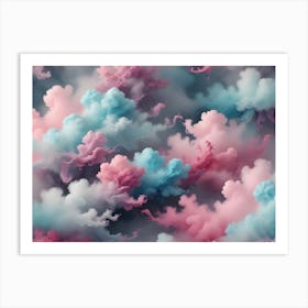 Abstract Clouds 2 Art Print