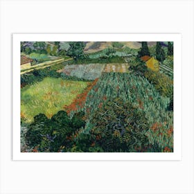 Van Gogh - Field With Poppies Art Print