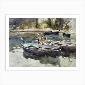 Small Boats (1913), John Singer Sargent Art Print