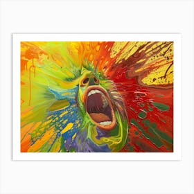 Scream Art Print