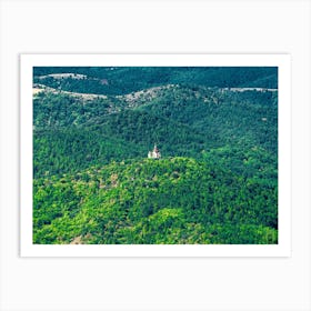 Church On Top Of A Hill 202308171143168rt1pub Art Print