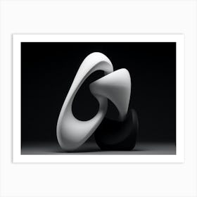 Abstract Sculpture Art Print