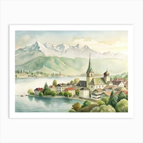 Switzerland 2 Art Print