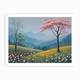 Cherry Blossoms 9 Art Print