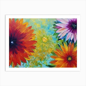 Daisies 1 Art Print