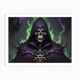 Skeleton 19 Art Print