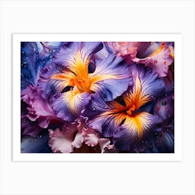 Hibiscus Flowers Art Print