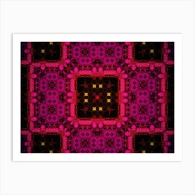 Psychedelic Pattern 1 Art Print